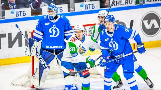 Московское «Динамо» обыграло «Салават Юлаев» в матче FONBET КХЛ