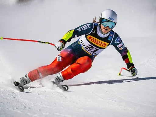 Горнолыжница Плешкова финишировала 22‑й в скоростном спуске на ОИ‑2026