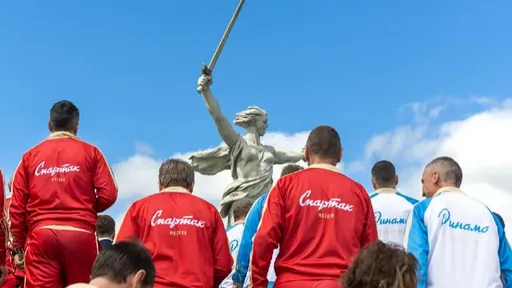 Ветераны «Спартака» обыграли сталинградское «Динамо» в ретро-матче «Победа»