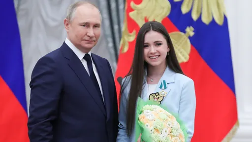 Фигуристка Камила Валиева посетила инаугурацию Владимира Путина