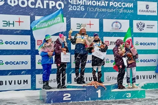 Сборная Тюменской области-1 взяла «золото» ЧР-2026 по лыжам в женской эстафете