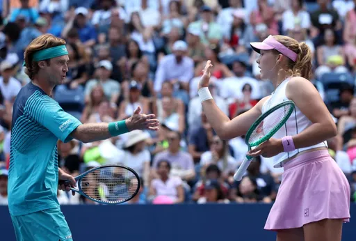 Российские теннисисты Андреева и Рублёв вышли в полуфинал микста US Open-2026