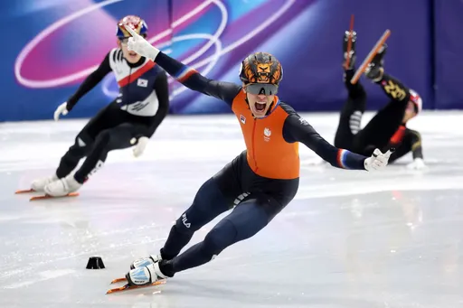 Нидерландский шорт-трекист ван Ваут стал чемпионом ОИ-2026 на дистанции 1000 м