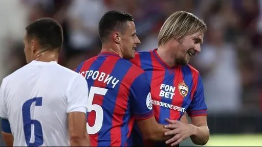 Красич выразил радость после выступления за ЦСКА в матче BetBoom Братского Кубка