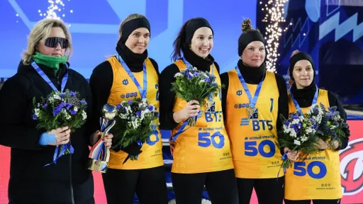 Спортсменки «Заречье-Одинцово» выиграли Кубок России по волейболу на снегу