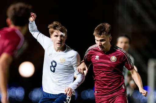 Сборная России U21 проиграла молодёжной команде Беларуси в товарищеском матче