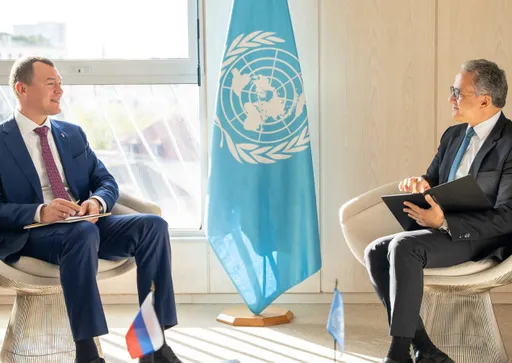 Министр спорта России Дегтярёв встретился с генеральным директором UNESCO