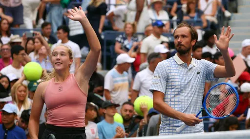 Даниил Медведев оценил игру в паре с Миррой Андреевой в миксте на US Open-2025