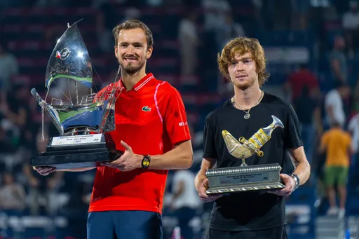 Медведев и Рублёв сохранили свои позиции в обновлённом рейтинге ATP