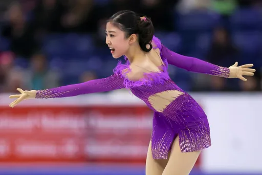 Японка Тиба выиграла произвольную программу на этапе Гран-при ISU
