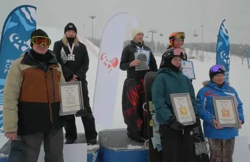 Сноубордисты из Подмосковья завоевали две медали на чемпионате России