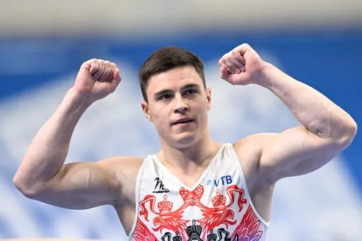 Никита Нагорный выиграл соревнования в опорном прыжке на Играх БРИКС