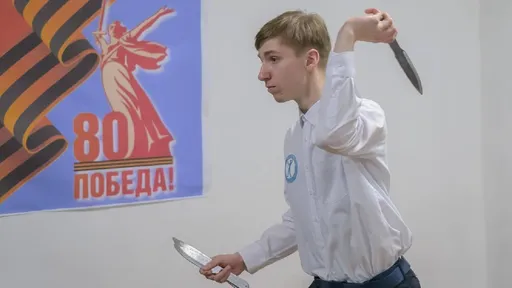 В Подольске открылся новый зал для спортивного метания ножа