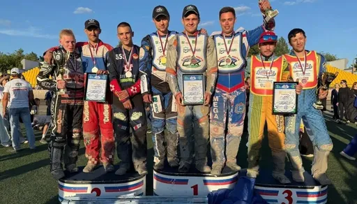 Подмосковная команда завоевала бронзу на чемпионате России по спидвею