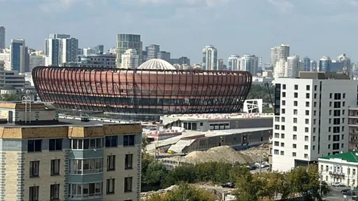 Пожарные ликвидировали возгорание на строящейся «УГМК-Арене» в Екатеринбурге