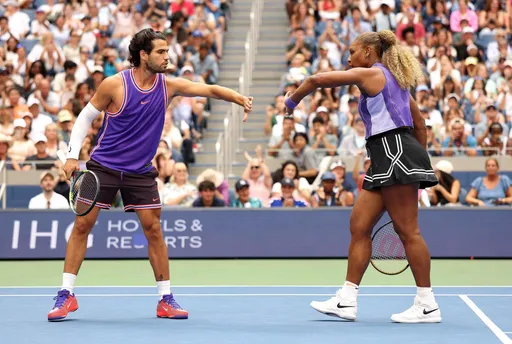 Серена Уильямс и Карлос Алькарас не смогли выйти в полуфинал микста US Open-2026