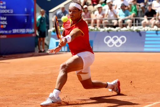 Надаль дал интервью на корте перед финалом Australian Open-2026