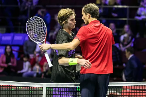 Медведев обыграл Рублёва в первом матче на Итоговом турнире ATP