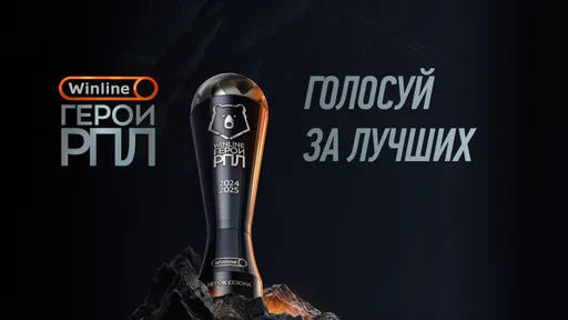 Winline запускает голосование за победителей главной футбольной премии года в России