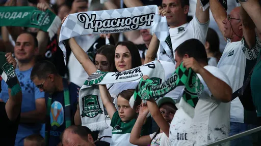 «Краснодар» установил клубный рекорд посещаемости в чемпионский сезон