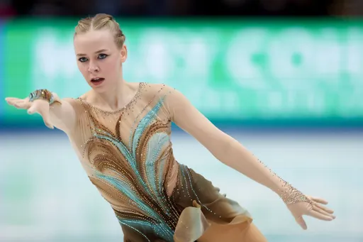 Нина Петрыкина стала чемпионкой Европы по фигурному катанию