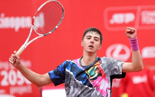 Россиянин Шевченко уступил норвежцу Рууду в матче 1/8 финала турнира ATP-250 в Бостаде