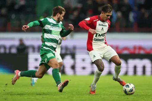 «Локомотив» сыграл вничью с «Ахматом», ведя в счёте до 83-й минуты