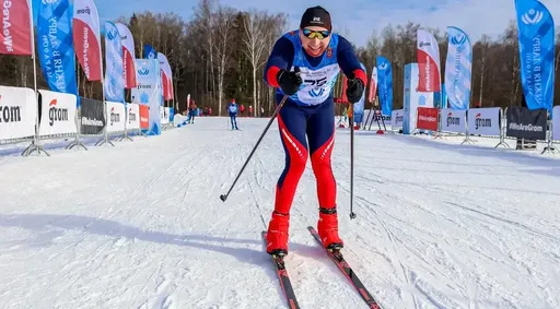 Марафон «Лыжня в Лавру» в Подмосковье собрал более 600 спортсменов
