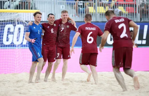 Белоруссия вышла в финал чемпионата мира по пляжному футболу-2025