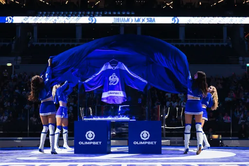 «OLIMPBET x Динамо | Ключ на старт». Бело-голубые открыли сезон яркой презентацией на ВТБ Арене