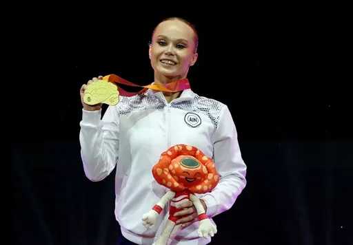Мельникова завоевала «золото» в опорном прыжке на чемпионате мира по гимнастике