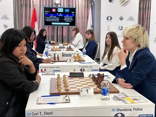 Женская сборная России по шахматам выиграла первый матч в финале чемпионата мира
