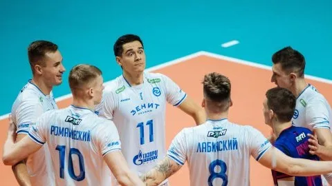 ВК «Зенит-Казань» обыграл «Кузбасс» с разгромным счётом