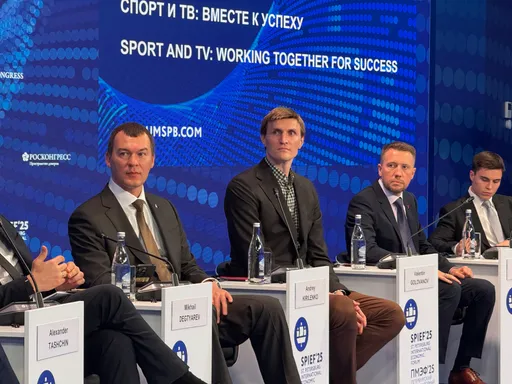 ПМЭФ-2025: Андрей Кириленко отметил роль телевидения в развитии спорта