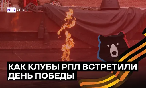 Как клубы РПЛ встретили День Победы-2025