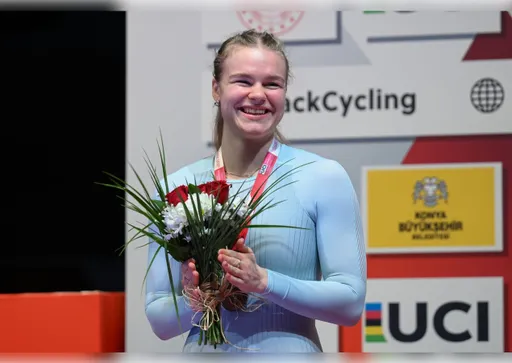 Чемпионка Европы-2026 по велоспорту Лысенко стала заслуженным мастером спорта РФ