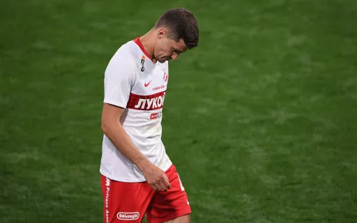 Зобнин не попал в заявку на матч с «Химками» из-за мышечного перегруза