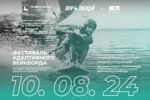 Чемпионат по вейкборду «Пари и побеждай» пройдет в Нижнем Новгороде