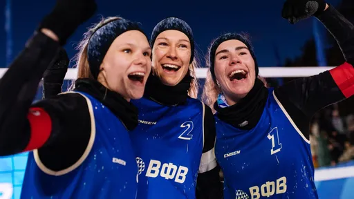 В Московской области прошел финал чемпионата России по волейболу на снегу