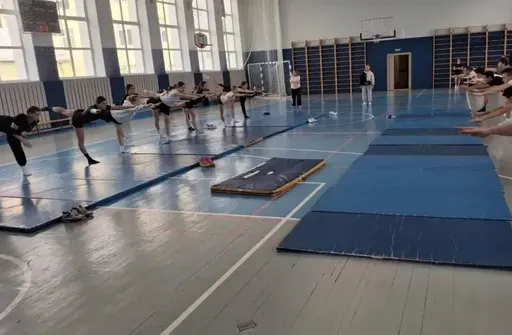 Каширские школьники тренируются в Коломне к олимпиаде по физкультуре