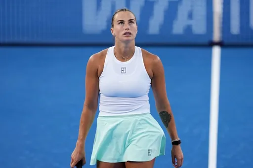 Соболенко сняли в чемпионской фотосессии в розовом платье с кубком US Open