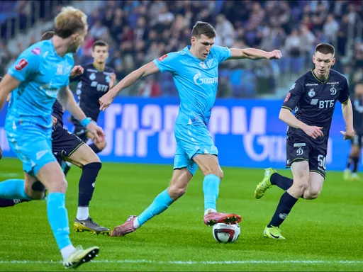 «СЭ»: «Зенит» разгромил «Динамо» со счётом 5:0 в закрытом матче