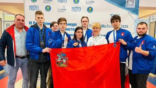 Колледжи Подмосковья взяли четыре награды на конкурсе Profskills Belarus