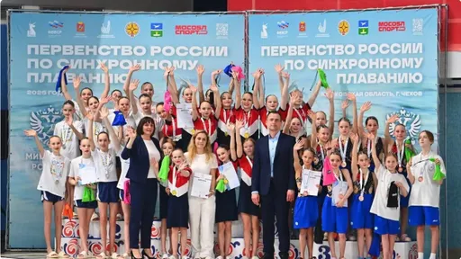 Спортсмены Подмосковья выиграли медали на первенстве России по синхронному плаванию