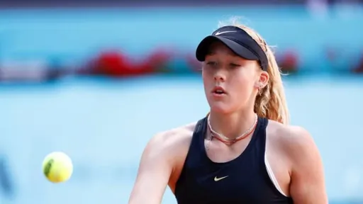 Андреева проиграла Гауфф в 1/4 финала турнира категории WTA-1000