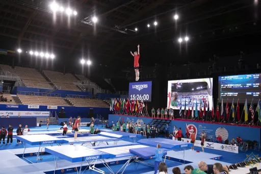 Россияне выиграли семь золотых медалей на юниорском ЧМ по прыжкам на батуте