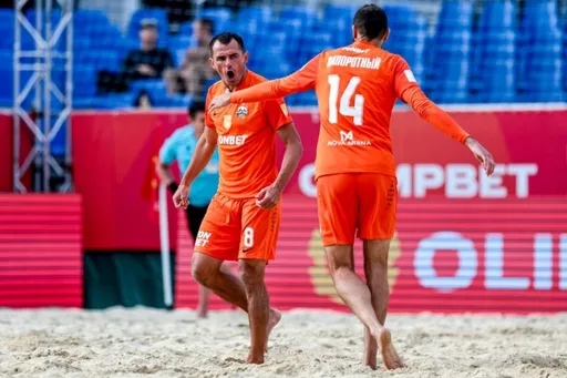 «Кристалл» в восьмой раз выиграл OLIMPBET чемпионат России по пляжному футболу