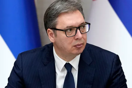 Президент Сербии Вучич присутствовал на матче «Црвена Звезда» — «Зенит»