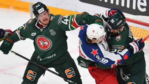 «Ак Барс» – ЦСКА – 4:1: видеообзор первого матча серии финала КХЛ