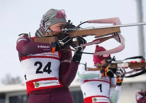 Биатлонистка Егорова выиграла квалификацию суперпасьюта Pari чемпионата России в Ижевске